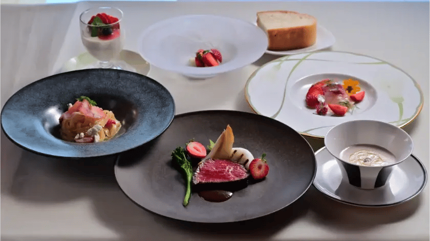 のじまスコーラ 苺コース