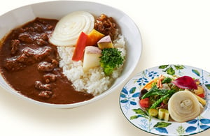 カレーサラダ