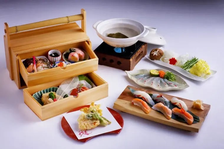 桜鯛と淡路島サクラマスの春御膳