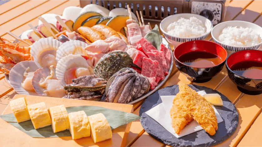 海王浜焼き贅沢コース