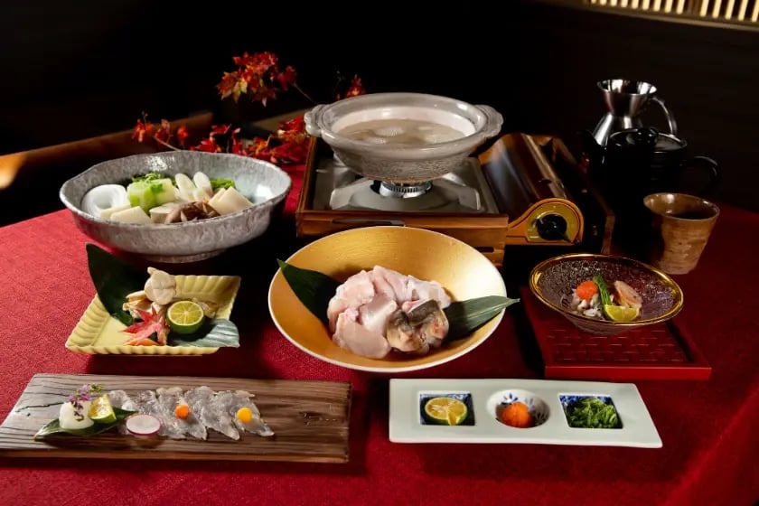 海神人の食卓宴 三年とらふぐ鍋