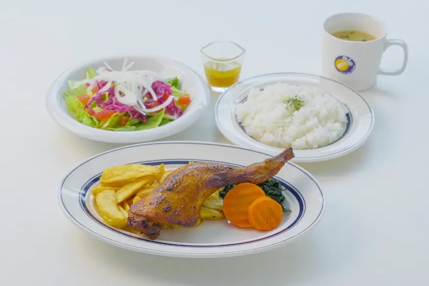 淡路鶏のチキングリルセット