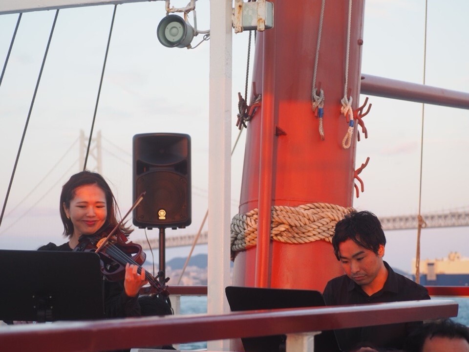 音楽島船上 音楽島船上