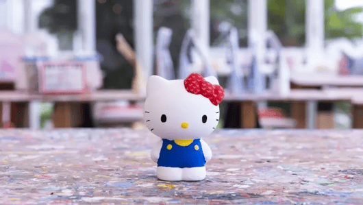 HELLO KITTY SMILE 素焼き