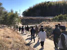 淡路島での研修の様子