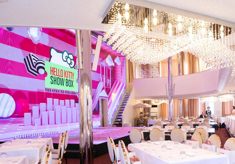 HELLO KITTY SHOW BOX団体プラン｜貸切で特別な演出を