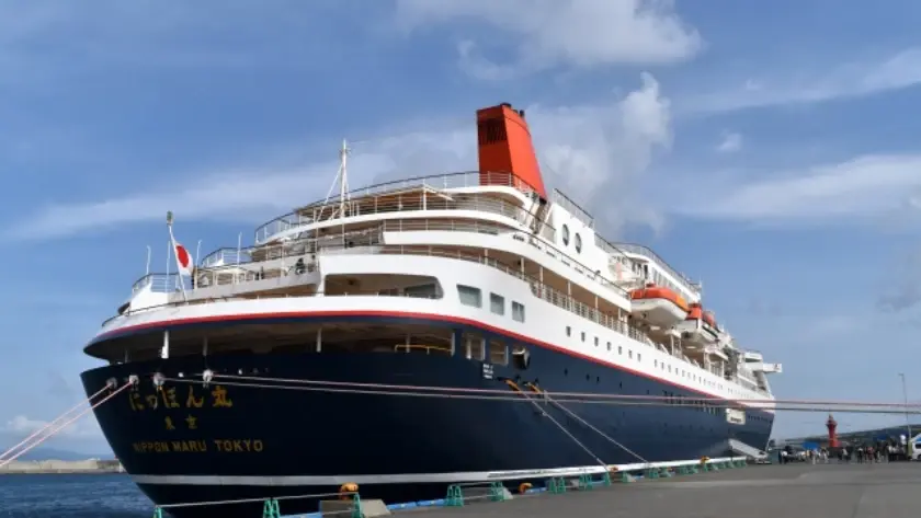『にっぽん丸』船客が淡路島を寄港地として訪れました