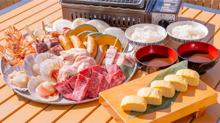 浜焼き満足コース