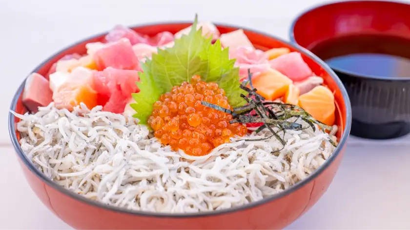 釜揚げしらす丼セット