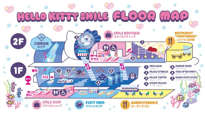 HELLO KITTY SMILE map